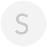 A white circle with the letter s in it.